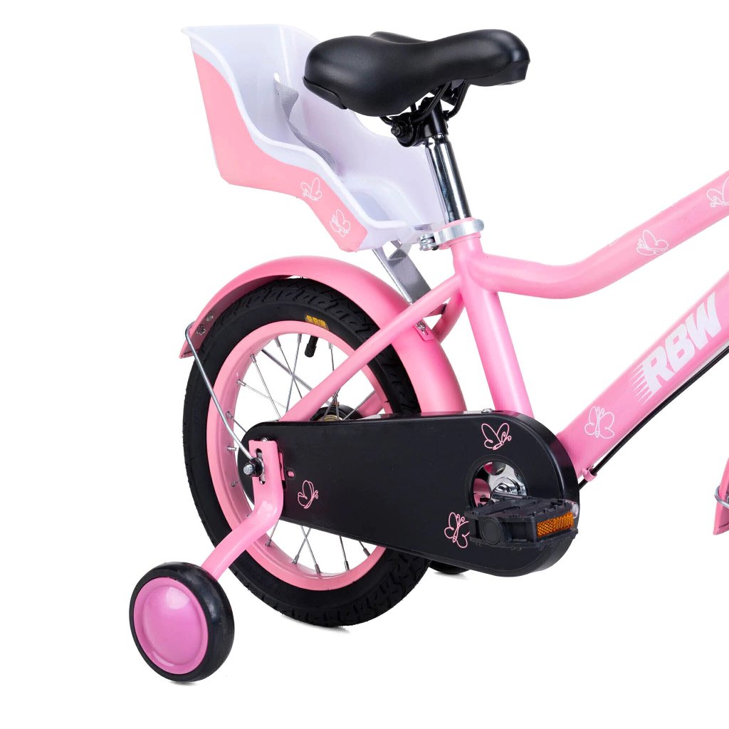 Bicicleta Infantil Rodados 14 Con Canasta Goma Inflable