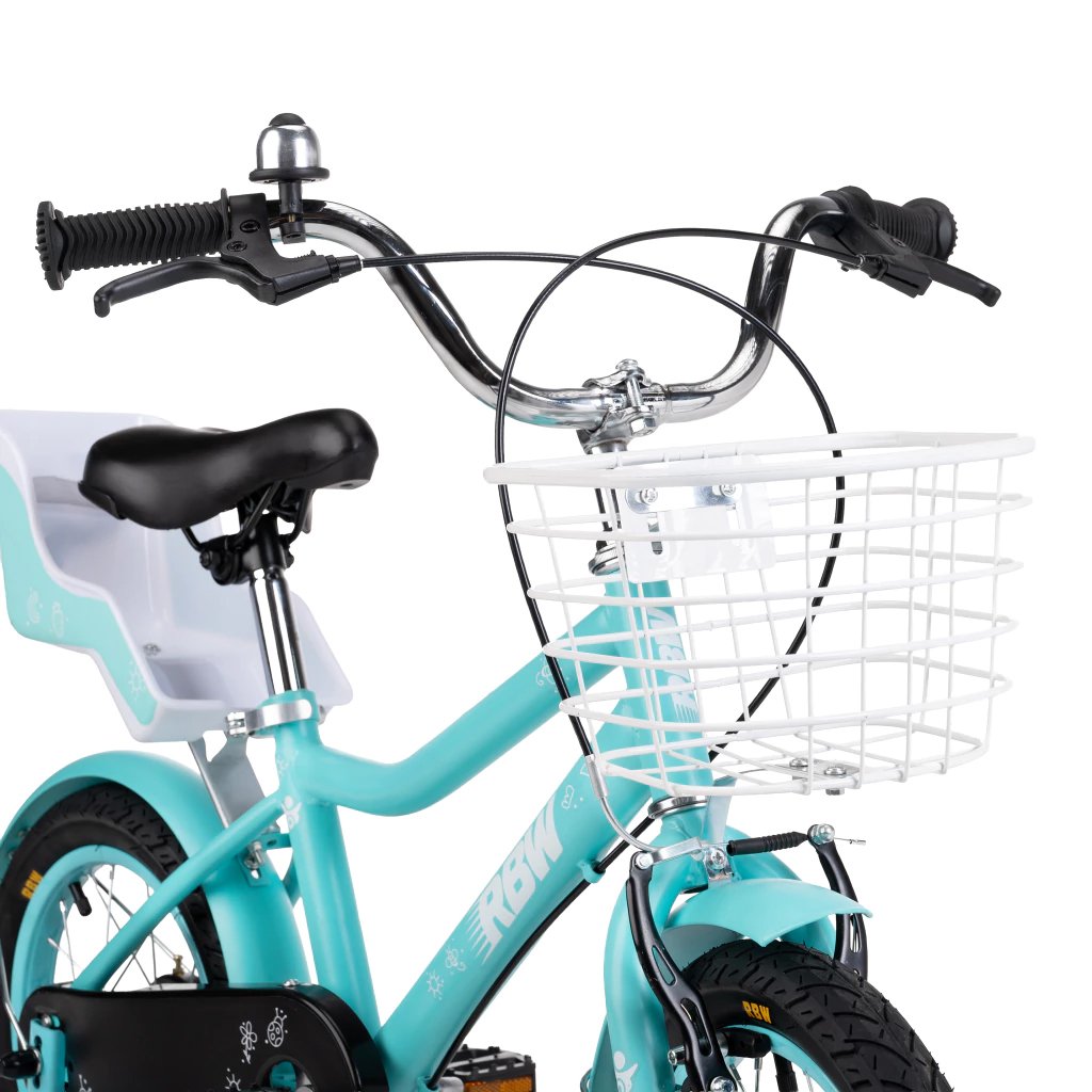 Bicicleta Infantil Rodados 14 Con Canasta Goma Inflable