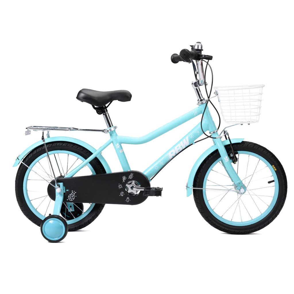 Bicicleta Infantil Rodados 16 Con Canasta Goma Inflable