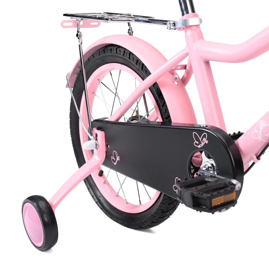 Bicicleta Infantil Rodados 16 Con Canasta Goma Inflable