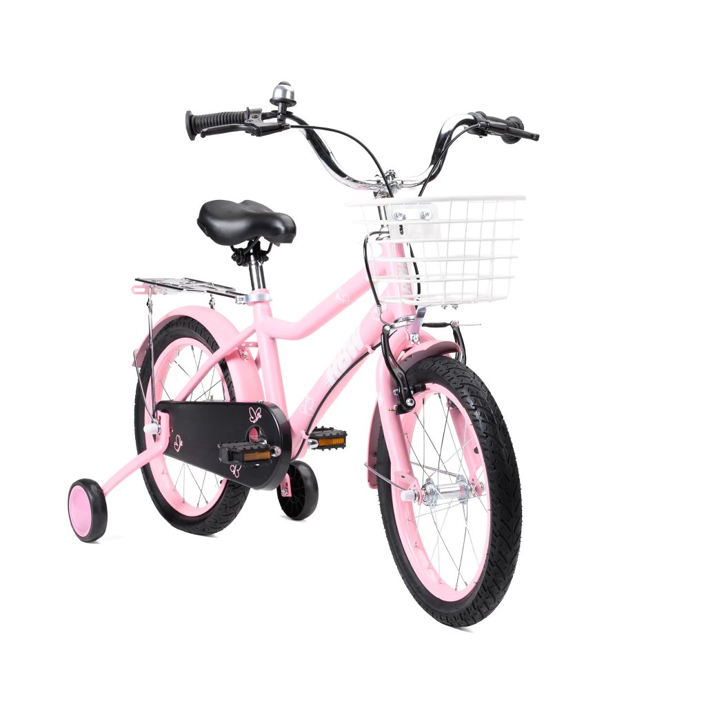 Bicicleta Infantil Rodados 16 Con Canasta Goma Inflable