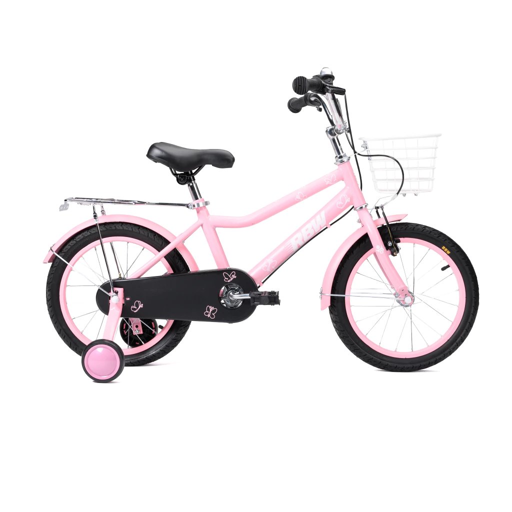 Bicicleta Infantil Rodados 16 Con Canasta Goma Inflable