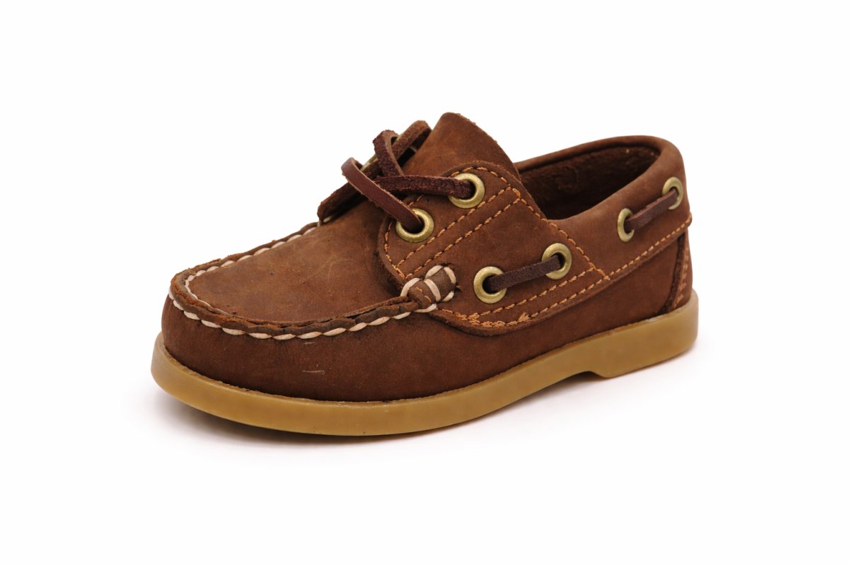 Nautico Gamuza con Cordones