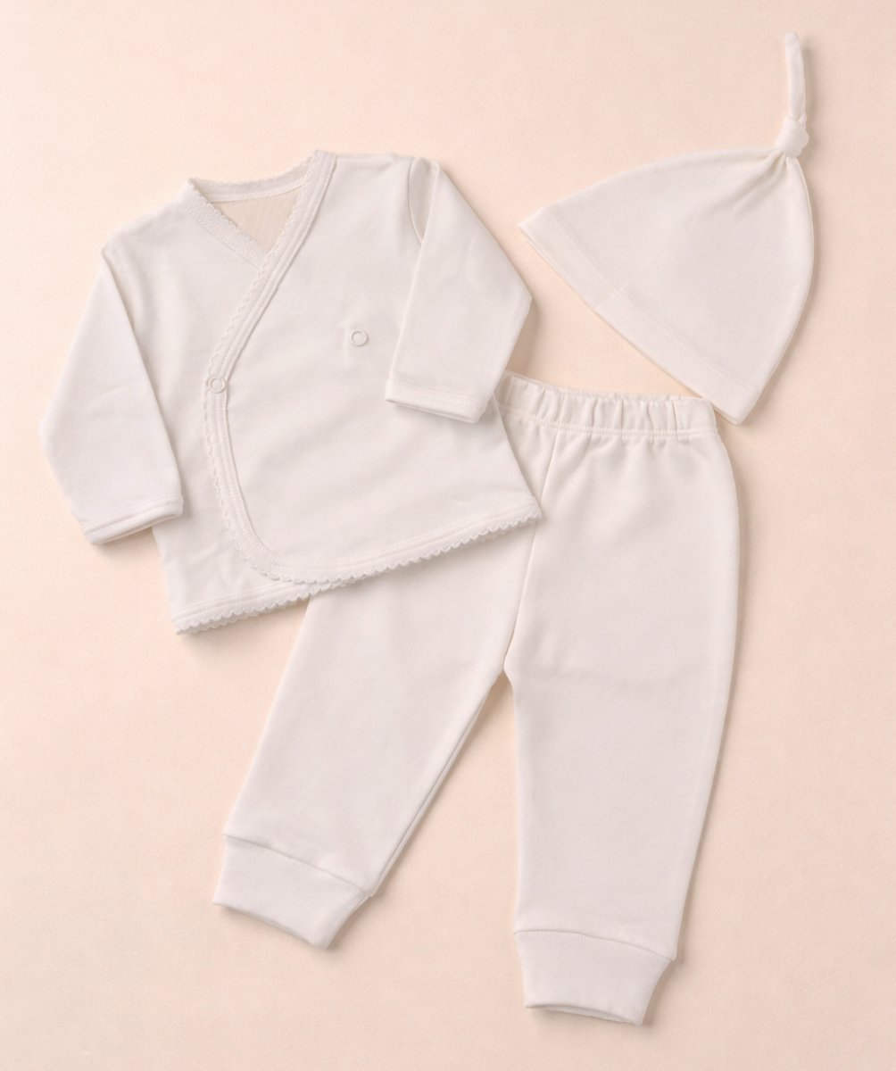 Ajuar 3 Piezas Medio Osito sin Pie Batita Gorro