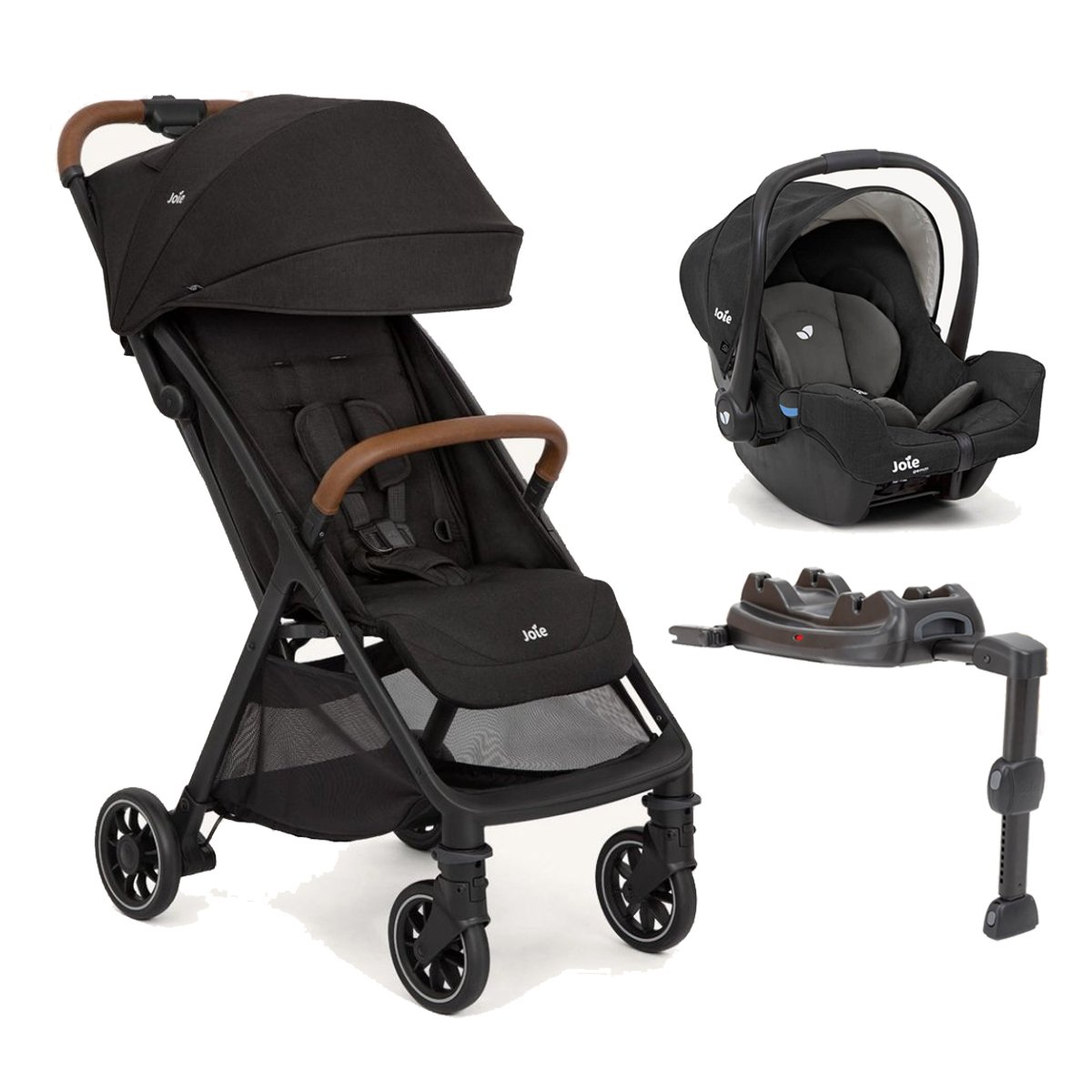 Cochecito Ultracompacto Pact Pro + Huevito Gemm + I-Base Lx2 Isofix