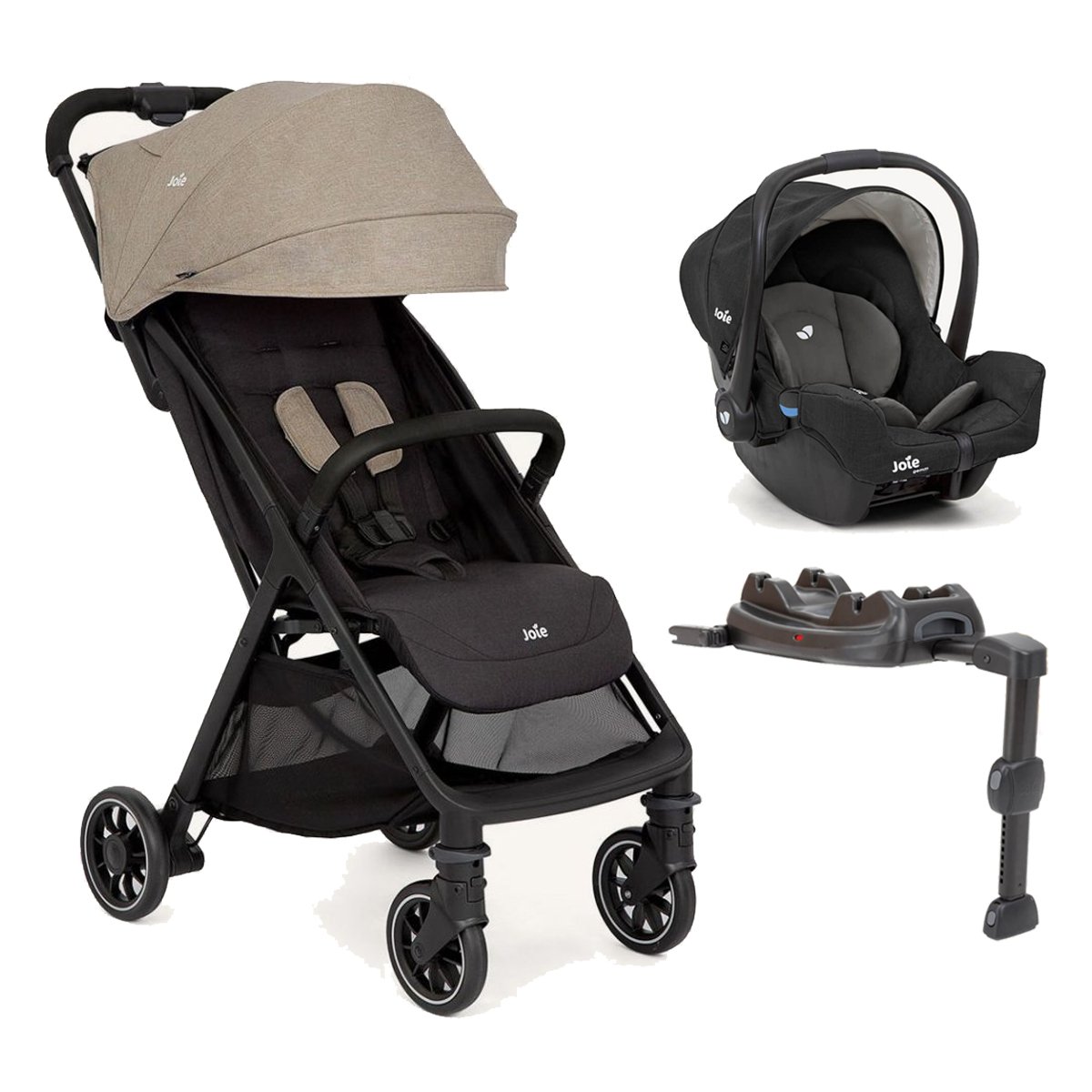 Cochecito Ultracompacto Pact Pro + Huevito Gemm + I-Base Lx2 Isofix