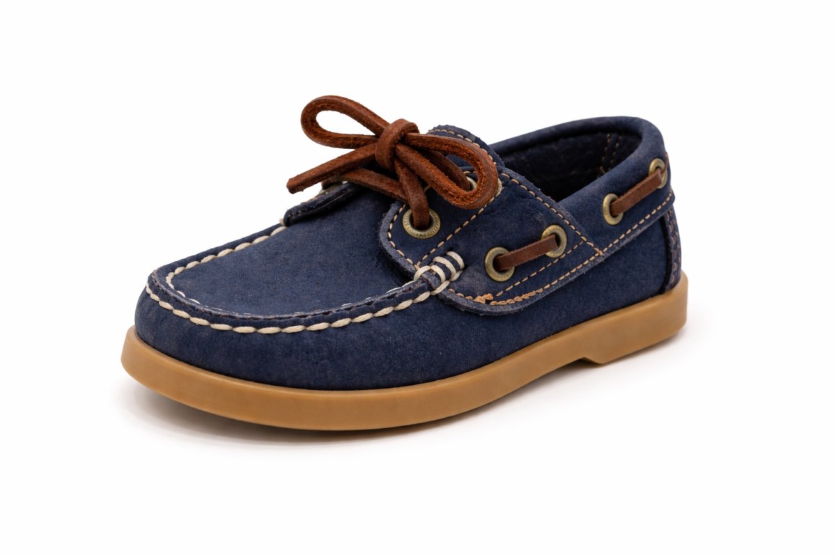 Nautico Gamuza con Cordones