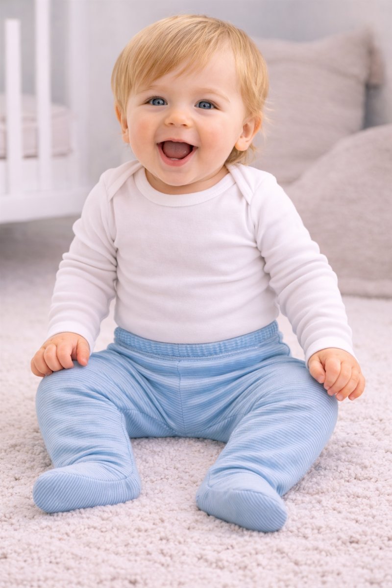 Medio Osito con Pie Rayado