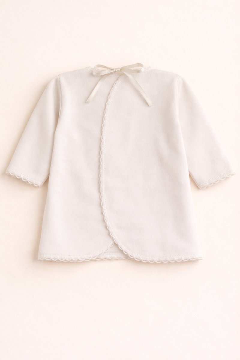 Conjunto 3 Piezas - Medio Osito Con Pie - Batita Manga Larga y Gorro