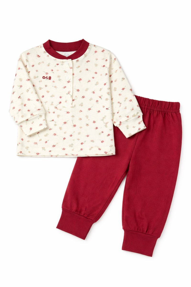 Conjunto Algodon Remera y Pantalon Sin Pie