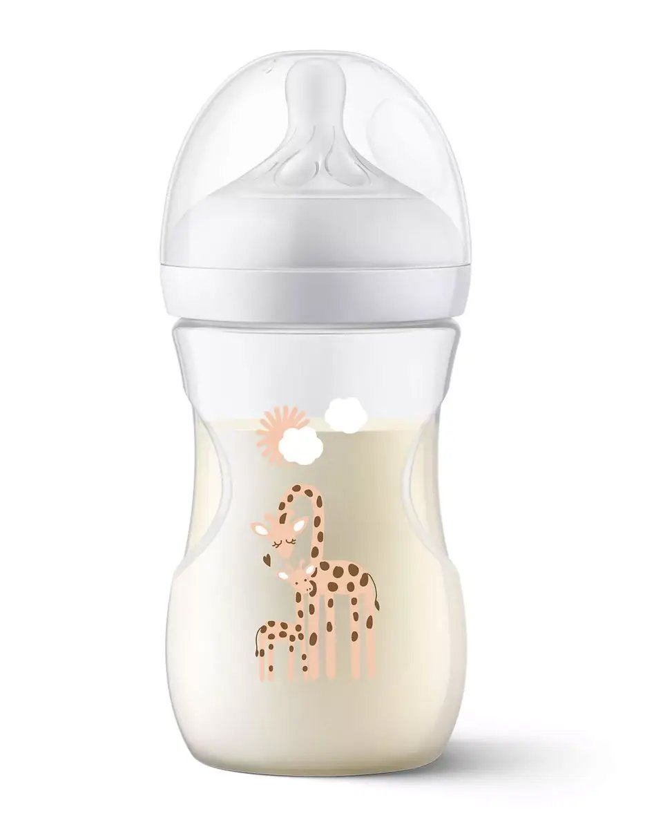 Mamadera Natural Response Jirafa 260 ML 3-6M - Tetina 3