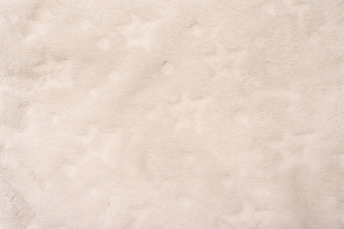 Manta Con Relieve  Piel Y Picot