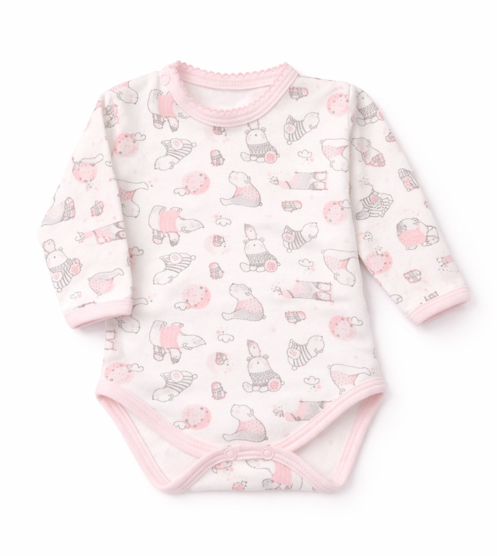 Ajuar 3 Piezas Medio Osito sin Pie Body  Gorro