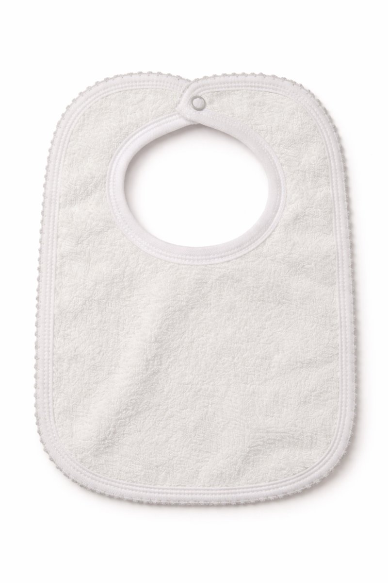 Babero de Algodon Y Toalla Picot Estampado