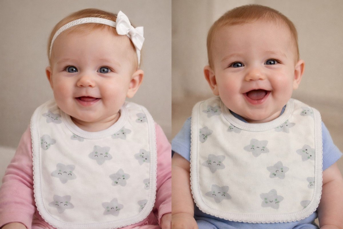 Babero Estampado Algodon - Varios Motivos