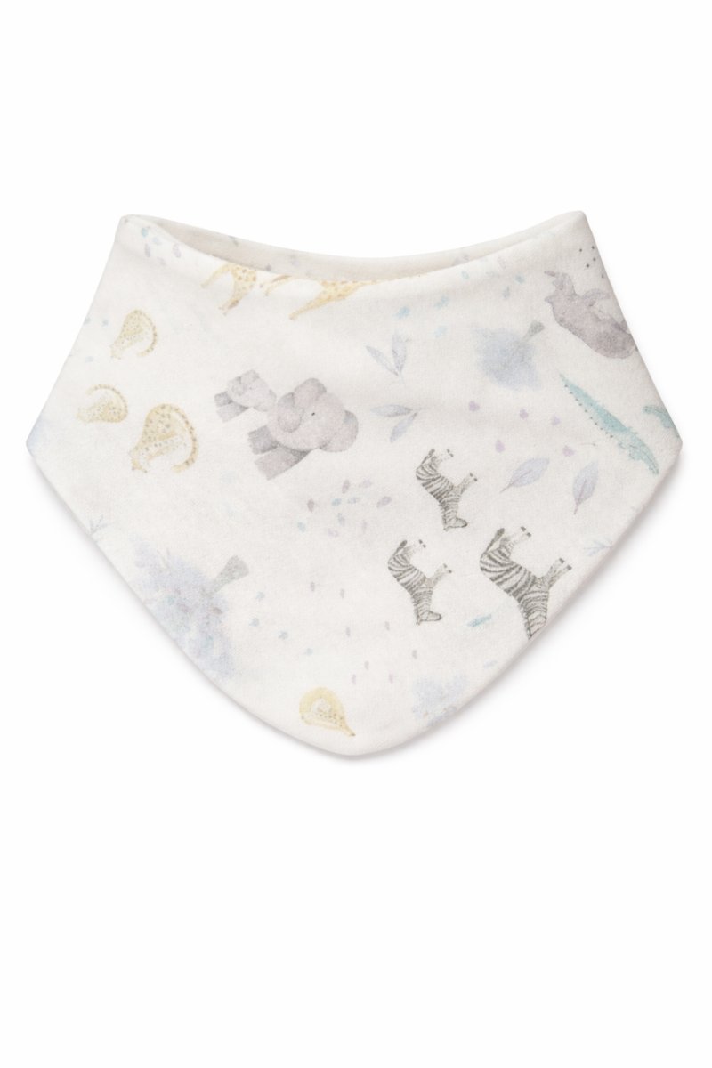 Babero Bandana Estampado con Broche