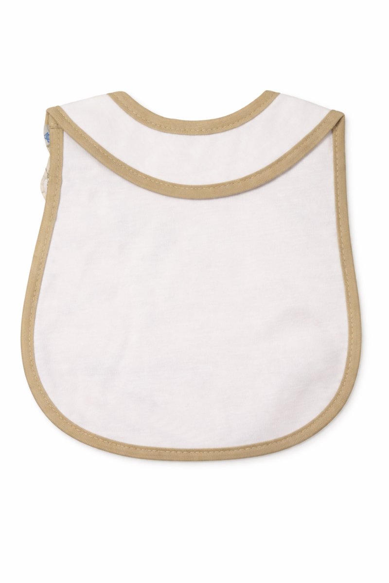 Babero de Algodon Bordados con impermeable entre telas- Diferentes Bordados