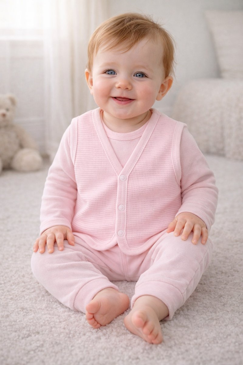 Chaleco  Polar con Broche