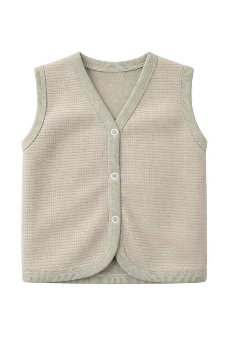 Chaleco  Polar con Broche