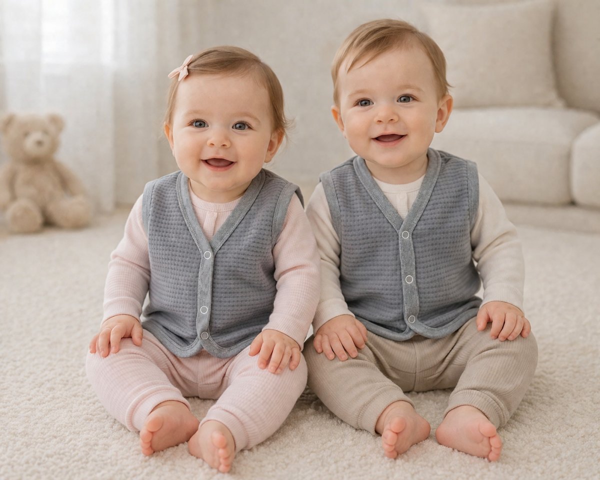 Chaleco  Polar con Broche