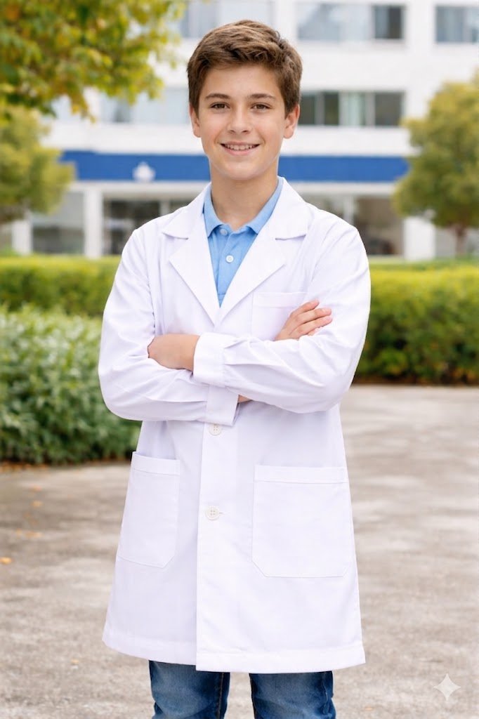 Guardapolvo Limusin con Botones