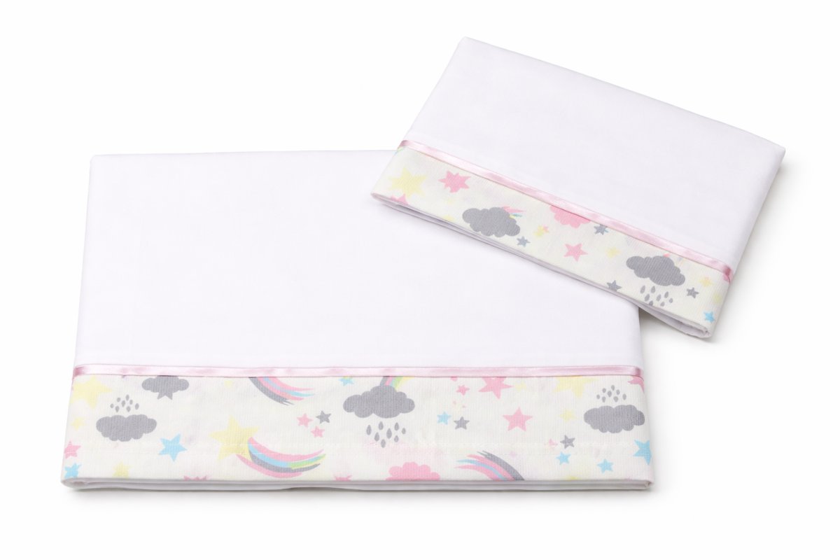 Sabana Moise-Catre Batista Pique Estampada 3 Piezas