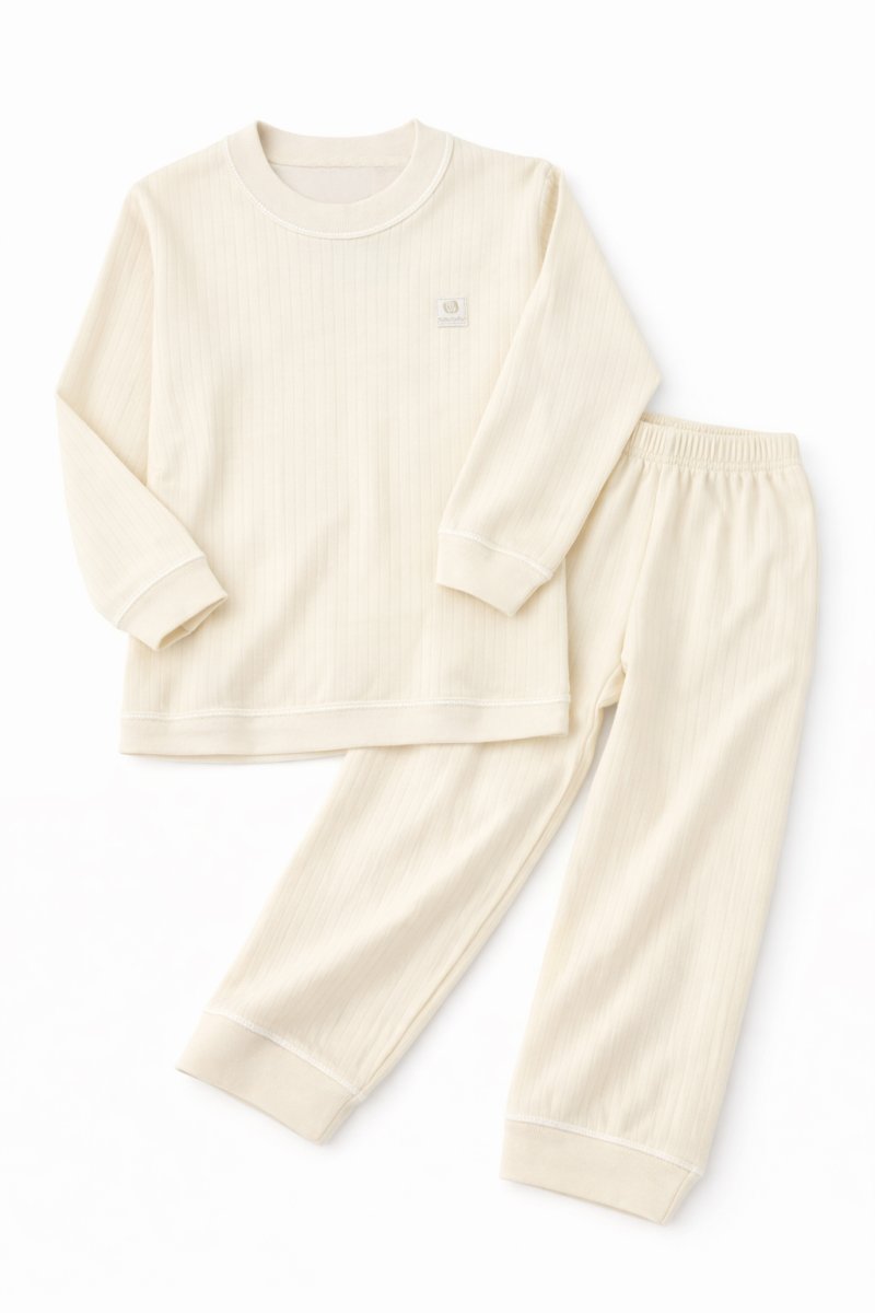 Pijama Invierno Remera Manga Larga y Pantalon Liso