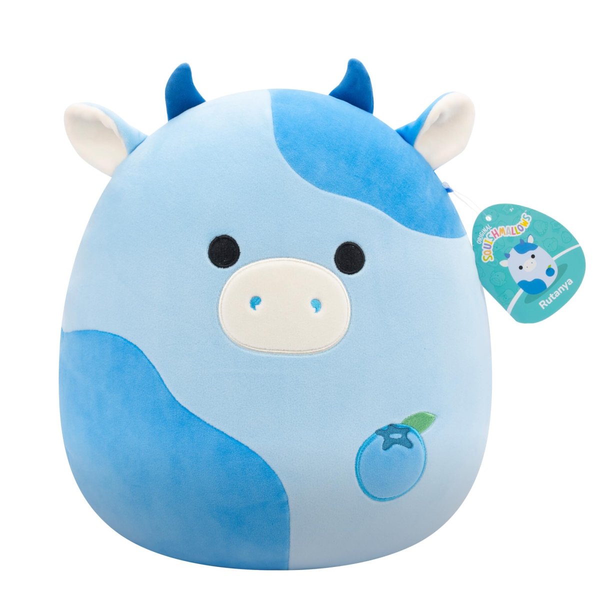 Peluche Squishmallows Rutanya - Vaca