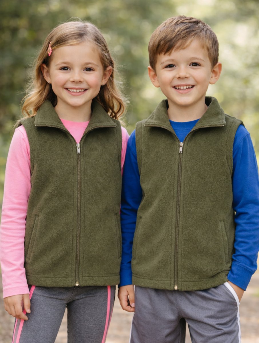 Chaleco Polar con Cierre