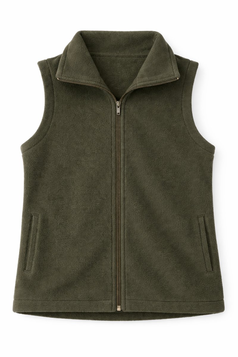 Chaleco Polar con Cierre