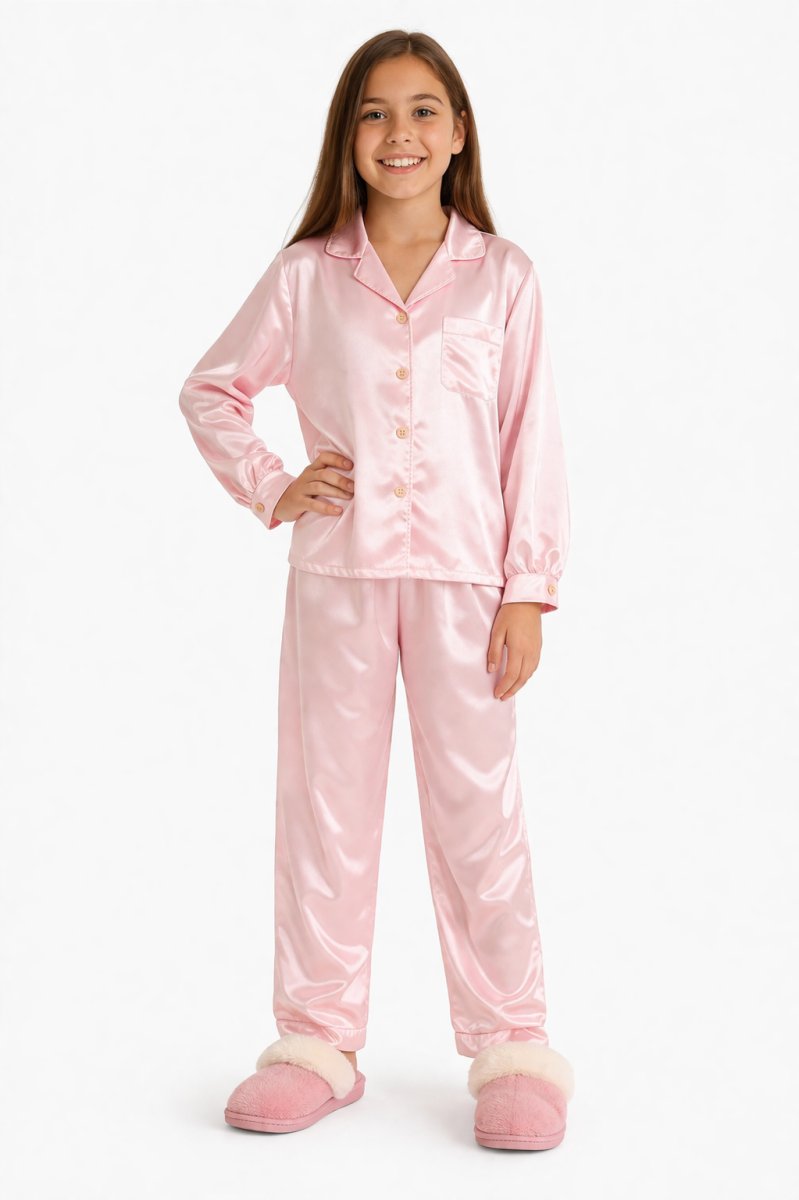 Pijama Invierno  Botones de Seda