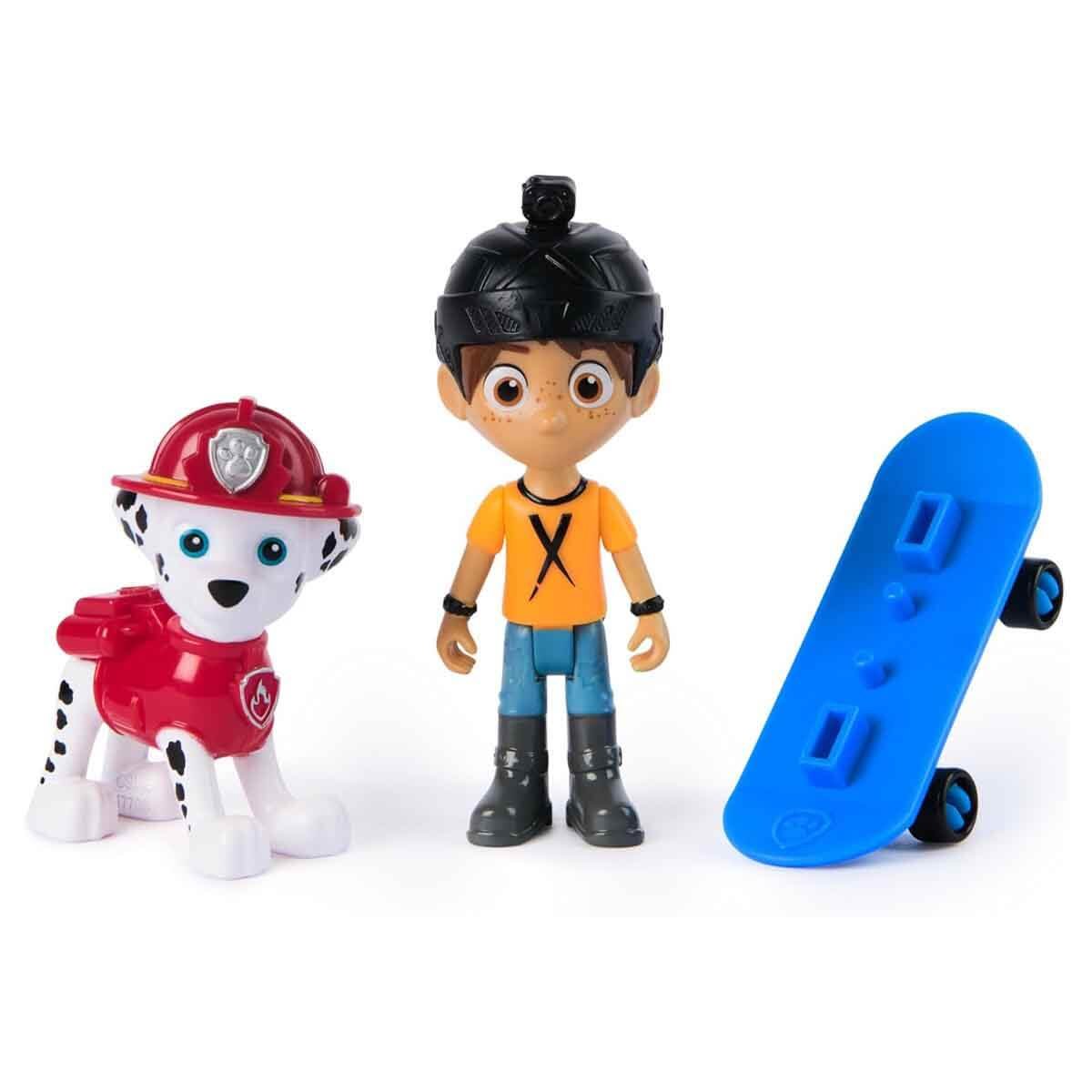 Set De Figuras Paw Patrol - Marshall & Daring Danny X