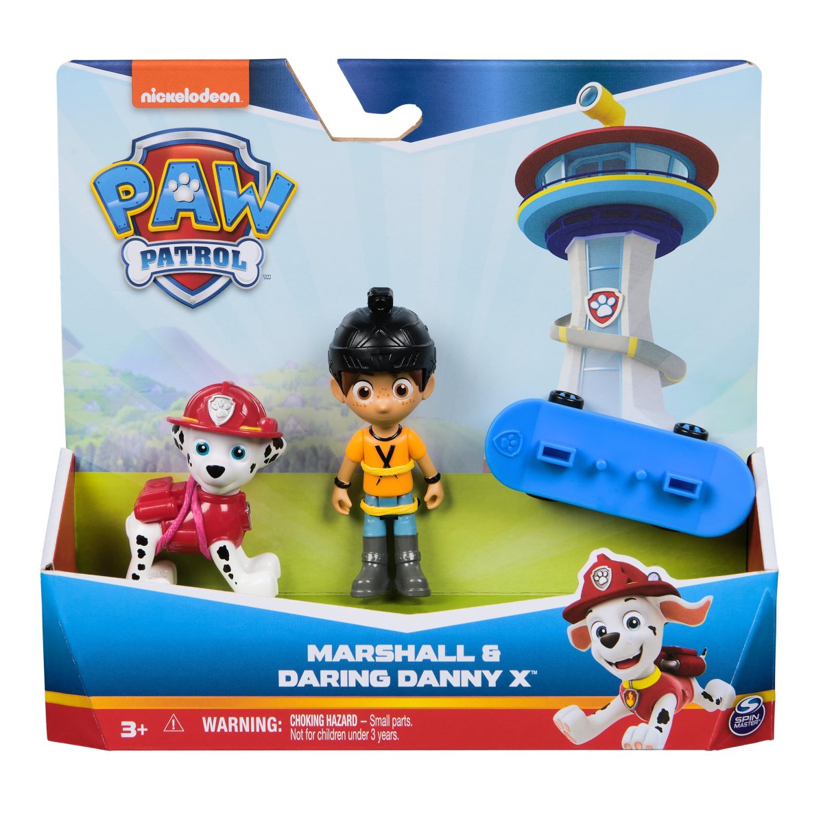 Set De Figuras Paw Patrol - Marshall & Daring Danny X