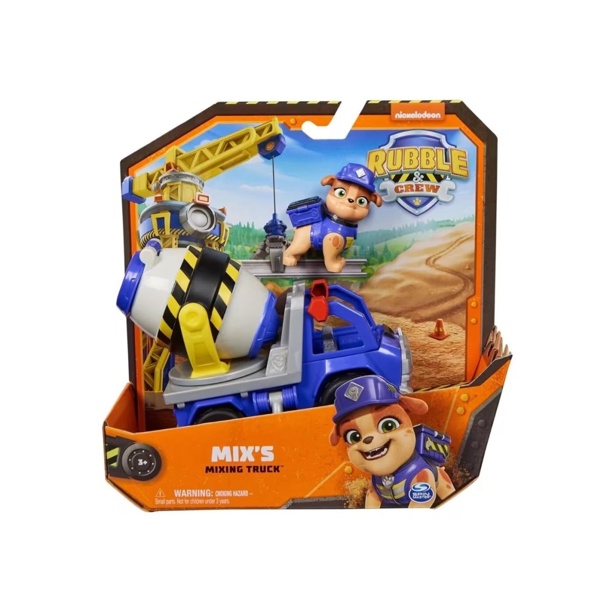Paw Patrol Rubble & Crew Vehiculo Con Figura - Mix's