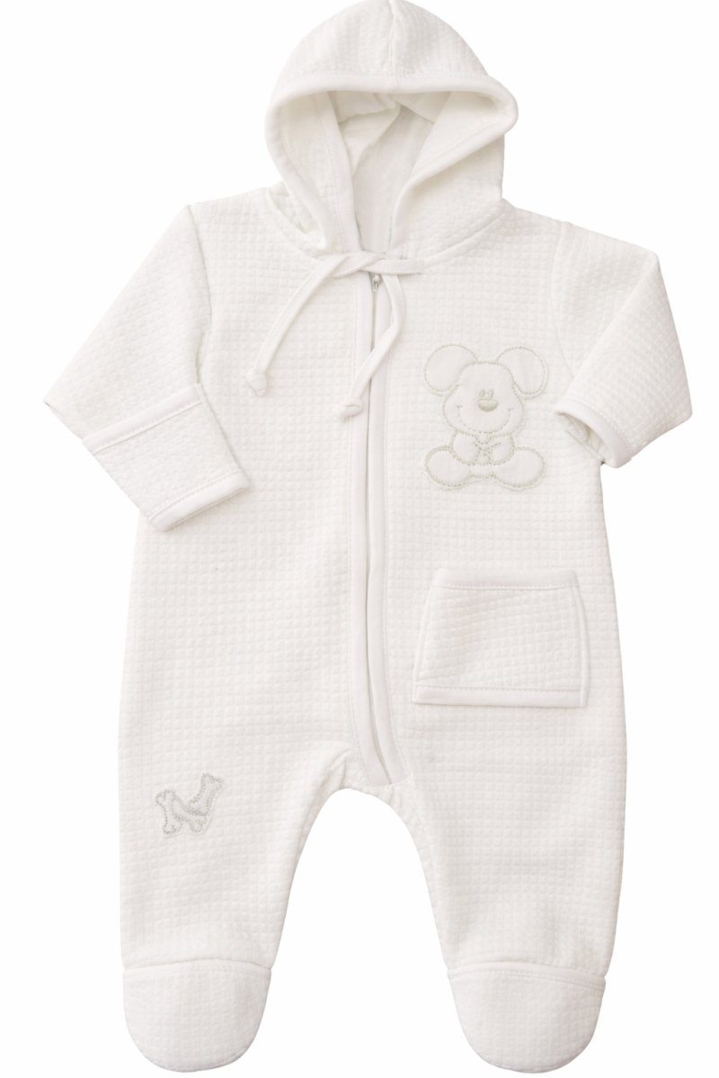 Enterito Matelase Con Cierre Capucha