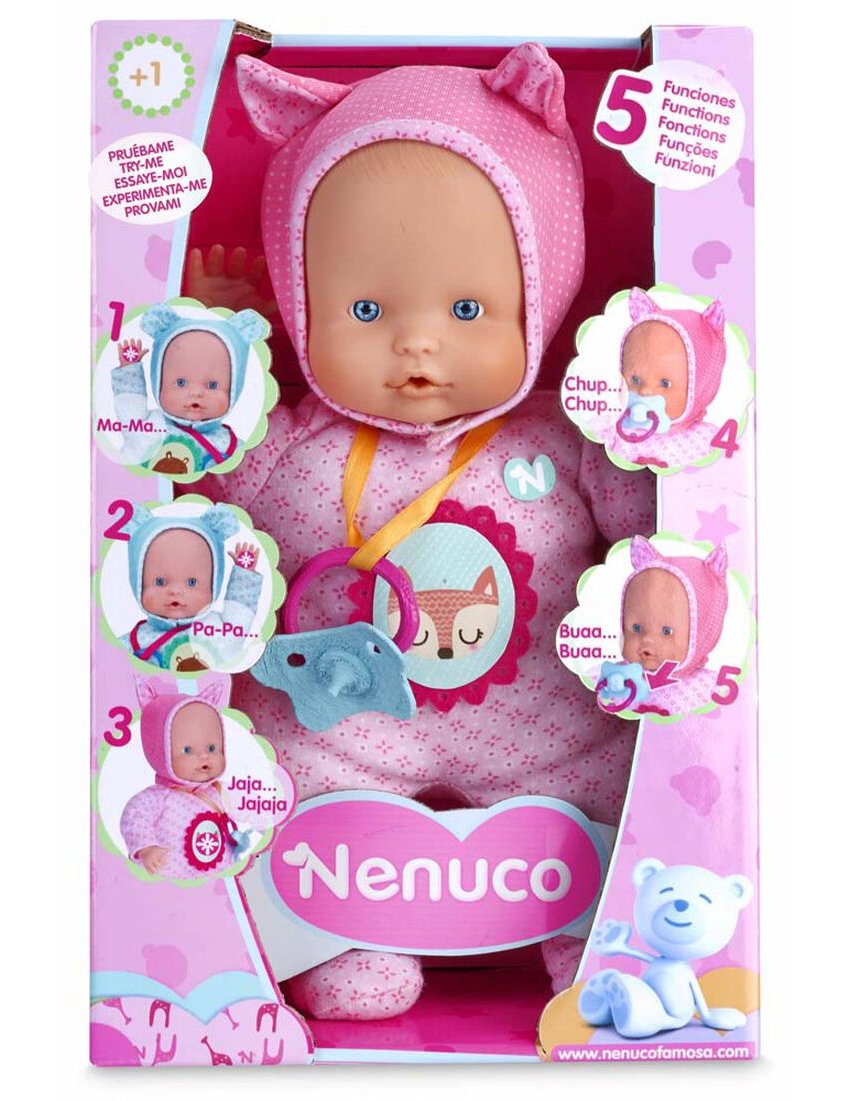 Bebote Nenuco Blandito 5 Funciones - Con Sonido