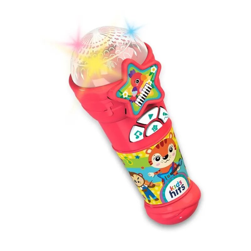 Micrófono Musical con Luces "Grandes Éxitos"