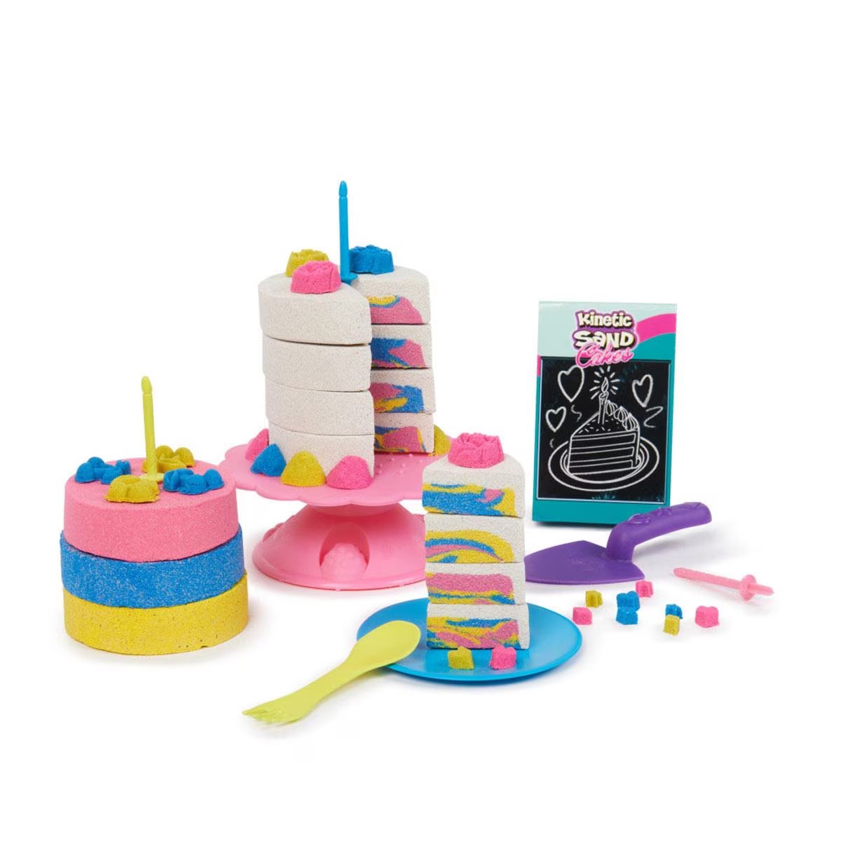 Arena Pasteleria De Arcoiris - Kinetic Sand Rainbow Cake Shoppe - Masa