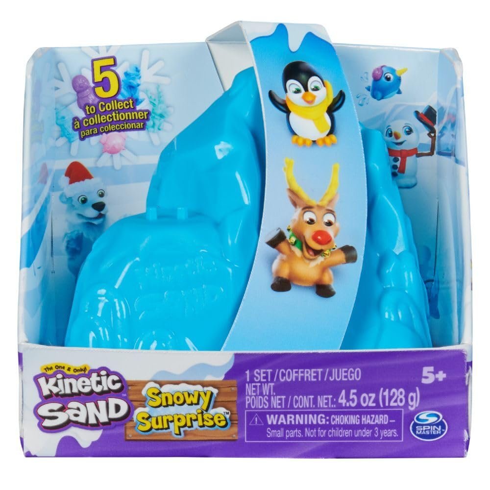 Playset Arena Invierno - Kinetic Sand Snowy Surprise - Masa