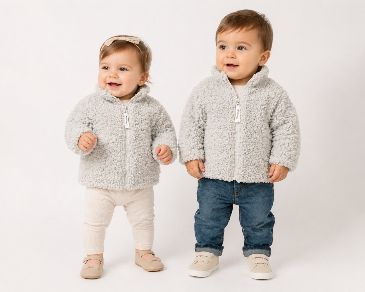 Campera Piel Algodon Corderito