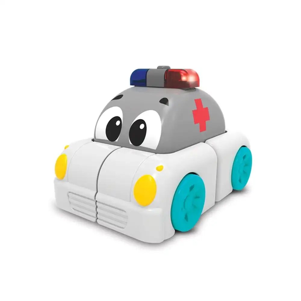 Vehiculo TransformMates: Savy Kit - Ambulancia Con Luz Y Sonido