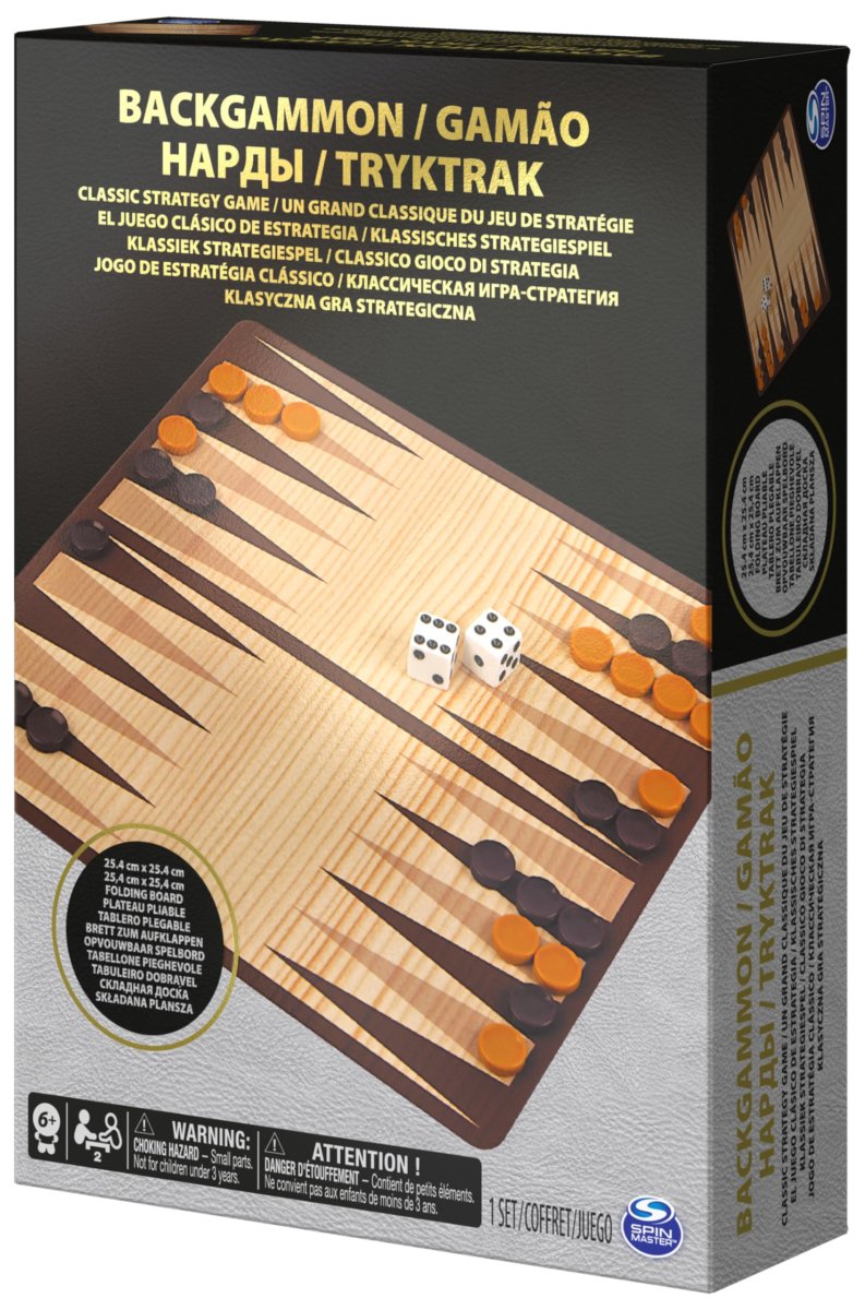 Backgammon - Juego Clasico De Estrategia