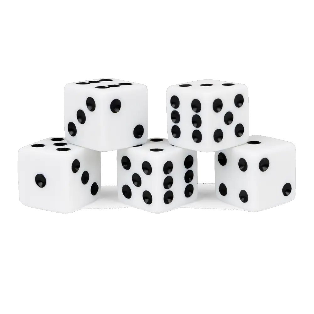 Set De 5 Dados - Repuesto