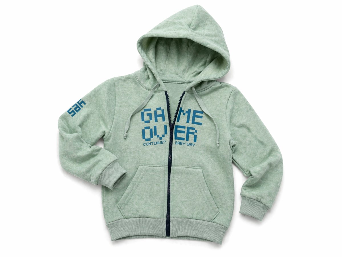 Campera Algodon de Frisa con Capucha