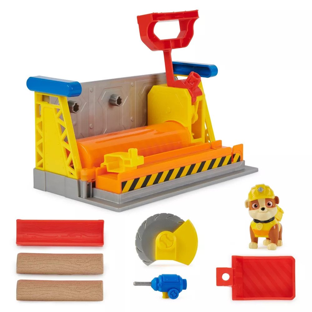 Paw Patrol Rubble & Crew: El Taller de Rubble - Rubble's Workshop Playset
