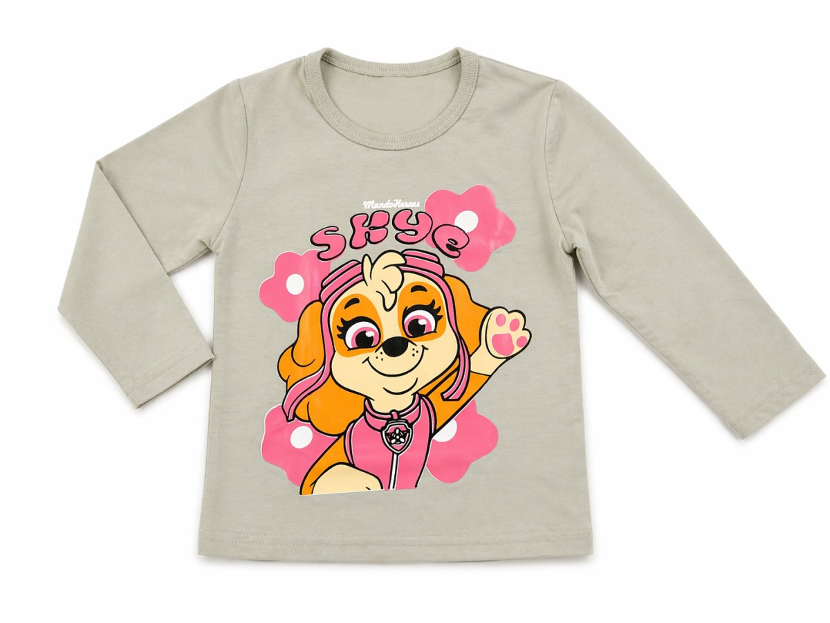 Remera Personaje Manga Larga Skye Paw Patrol