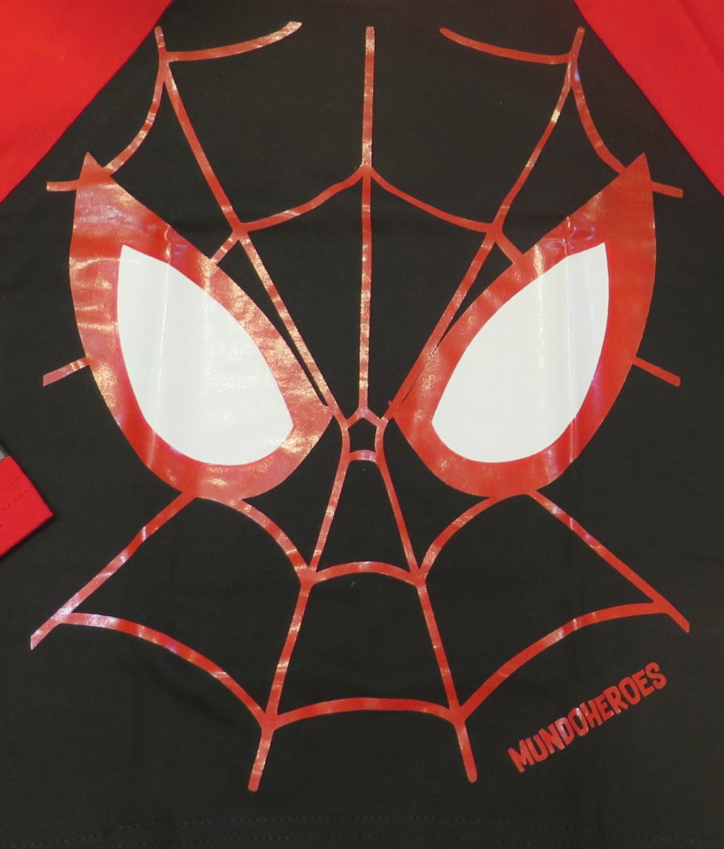 Remera Personaje Manga Larga Spiderman