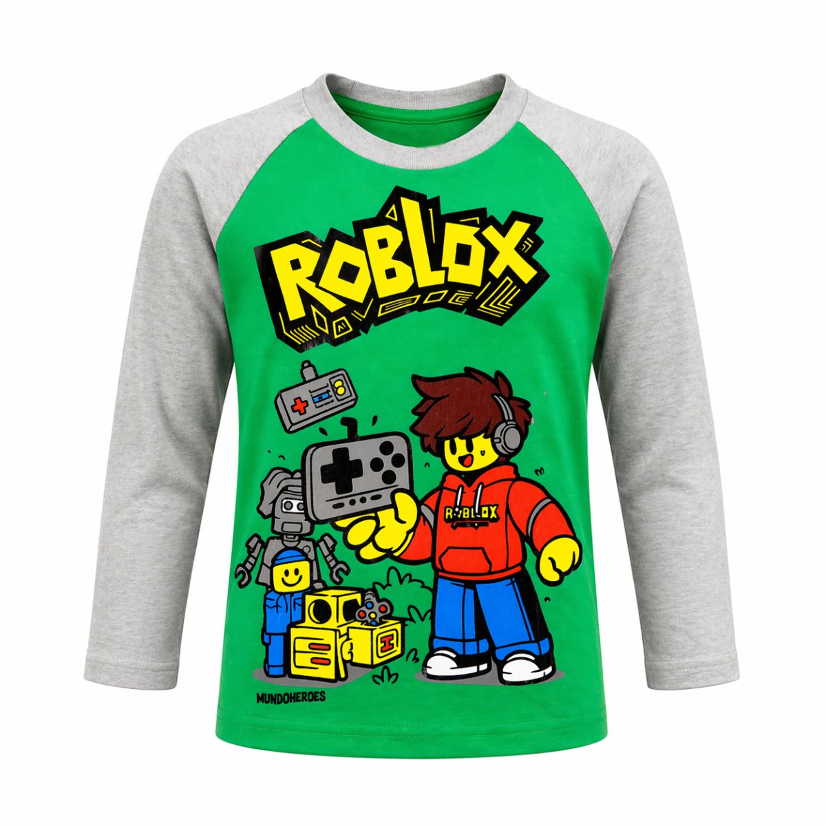 Remera Personaje Manga Larga Roblox