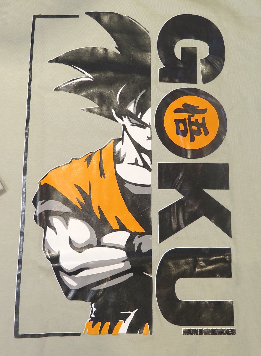 Remera Personaje Manga Larga Goku