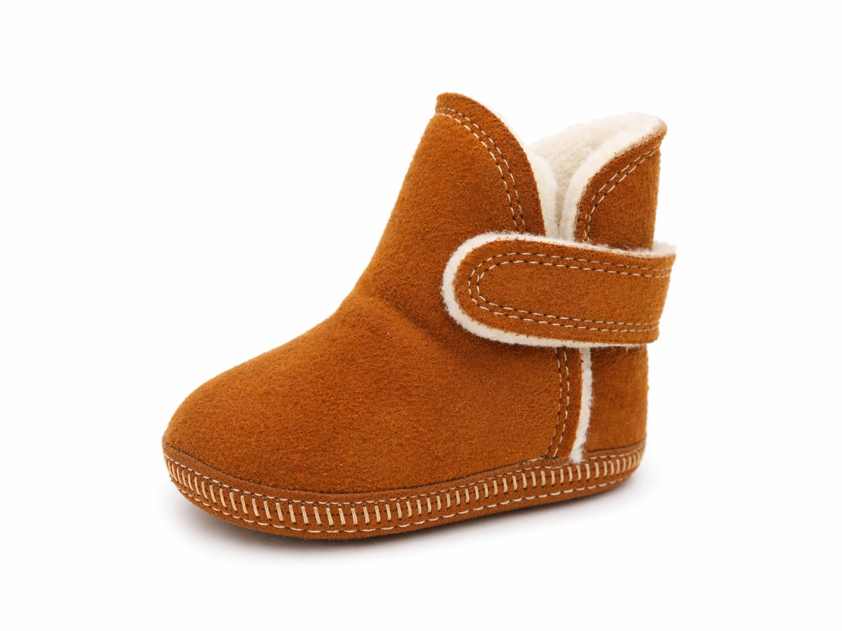 Botita Bebe Gamuza Corderito